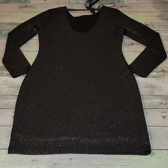 Jennifer Lopez Black & Silver Dress Medium - Picture 3 of 4